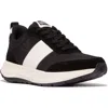 Fitflop Women's F Mode Flow Flatform Sneakers In Black/black