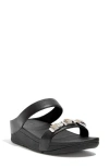 Fitflop Fino Crystal Wedge Slide Sandal In Multi