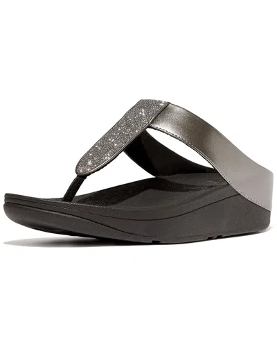 Fitflop Fino Sandal In Silver
