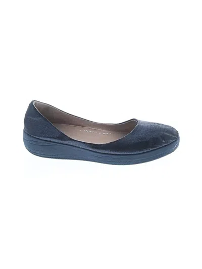 Pre-owned Fitflop Flats In Blue