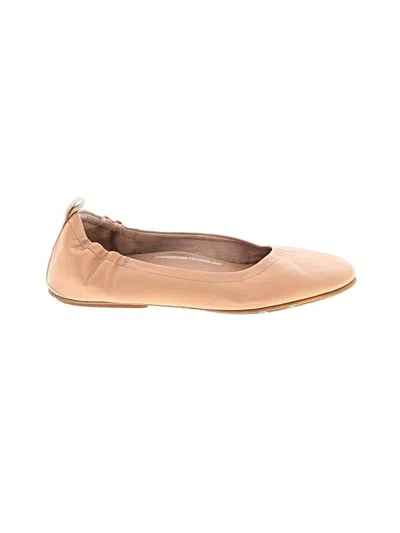 Pre-owned Fitflop Flats In Tan