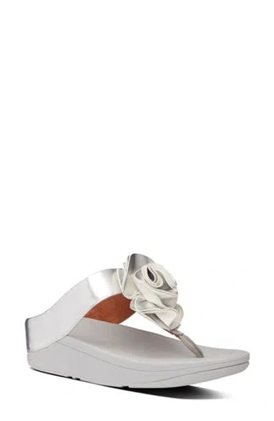 Fitflop Florrie Sandal In Silver
