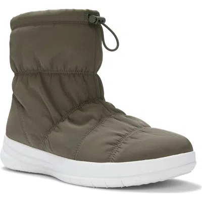 Fitflop Flow Winterized Boot In Green