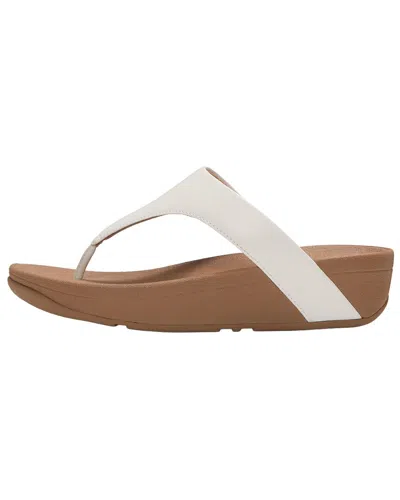 Fitflop Flowrise Toe Post Sandal In White