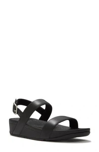 Fitflop Flowrise Wedge Sandal In Black