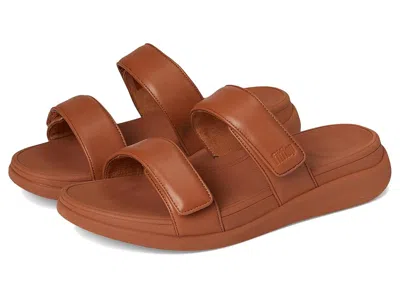 Fitflop F-mode Go Adjustable Flatform Two-bar Slides In Multi