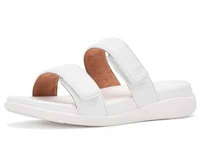 Fitflop F-mode Go Adjustable Flatform Two-bar Slides In Multi