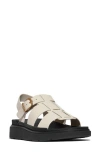 Fitflop Womens Gen-ff Leather Fisherman Sandals In Paris Beige A99