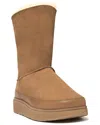 Fitflop Gen Genuine Shearling Boot In Brown