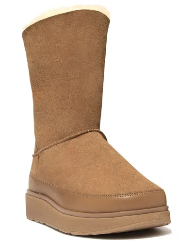 FITFLOP FITFLOP GEN-FF SUEDE & LEATHER BOOT