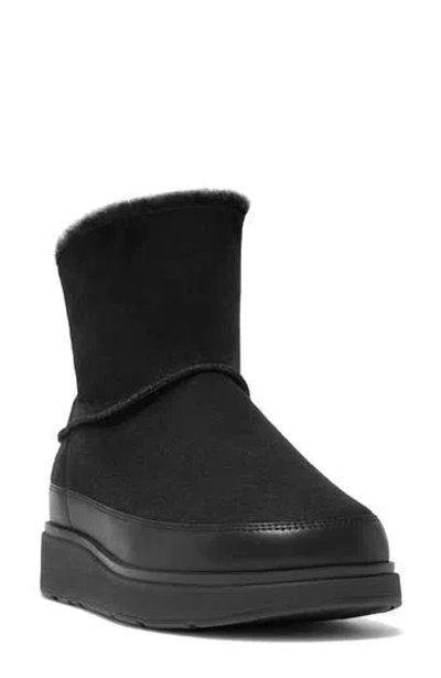 Fitflop Gen-ff Genuine Shearling Boot In Black