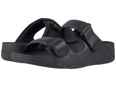 Fitflop Gogh Moc Slide Men's Sandals Black: 13 M (d)