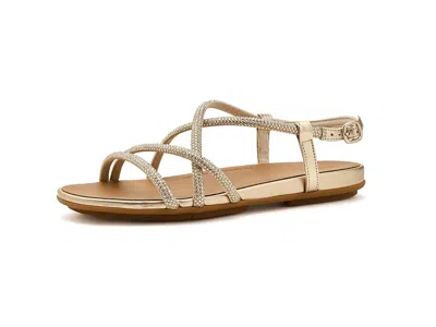 Fitflop Gracie Crystal Strappy Back-strap Sandals In Multi