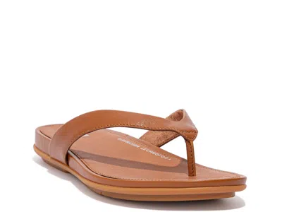Fitflop Gracie Flip Flop In Brown