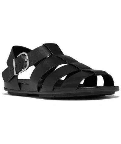 Fitflop Gracie Lea Fisherman Sandals In Black