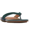 FITFLOP GRACIE LEATHER-TRIM SANDAL