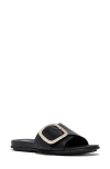 Fitflop Gracie Slide Sandal In Black/black