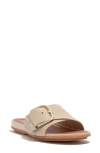 Fitflop Gracie Slide Sandal In Stone Beige