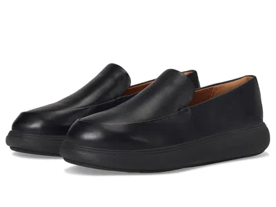 Fitflop Iq-comff Leather Loafers In Black