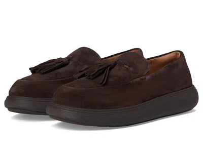 Fitflop Iq-comff Tassel Suede Loafers In Brown