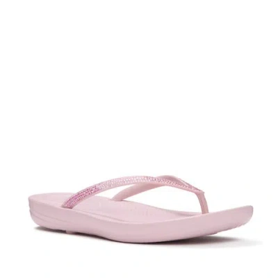 Fitflop Iqushion Ombre Sparkle Flip-flops In Pink
