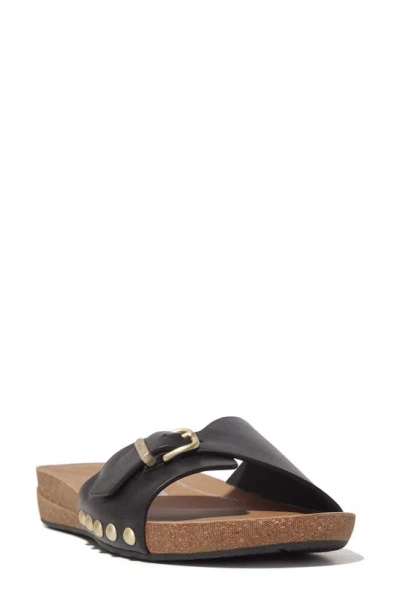 Fitflop Iqushion Slide Sandal In Black