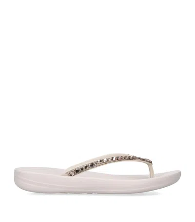 Fitflop Iqushion Sparkle Flip Flops