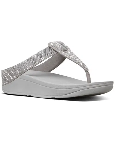 Fitflop Isabelle Sandal In Silver
