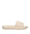 FITFLOP FITFLOP LEATHER IQUSHION D-LUXE SLIDES