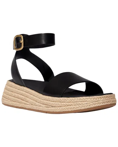 Fitflop Leather Sandal In Black