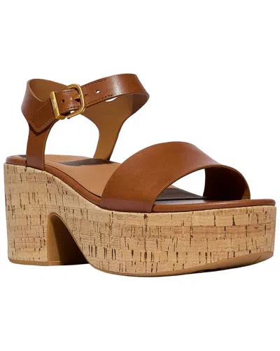 Fitflop Leather Sandal In Brown