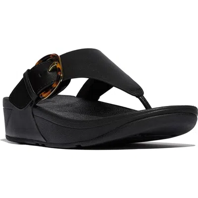 FITFLOP FITFLOP LULU BUCKLE FLIP FLOP