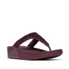 Fitflop Lulu Crystal-mix Toe-post Sandals In Multi