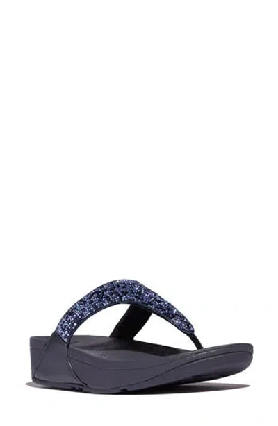 Fitflop Lulu Flip Flop In Blue