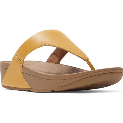 Fitflop Lulu Flip Flop In Yellow