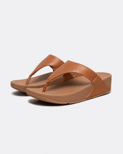 Fitflop Lulu Leather Toepost Womens Flip-flop