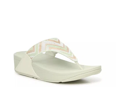 Fitflop Lulu Sequin Wedge Sandal In Multi