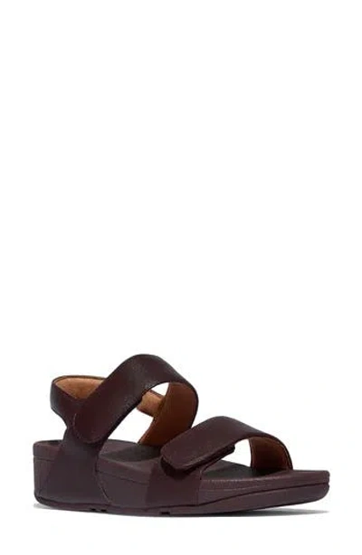 Fitflop Lulu Slingback Sandal In Brown