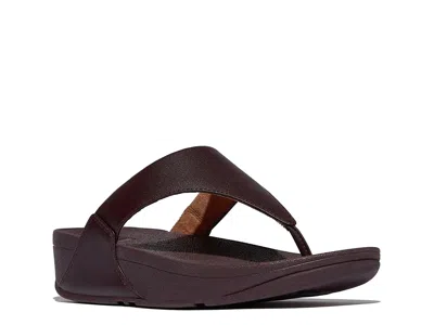 Fitflop Lulu Wedge Sandal In Purple