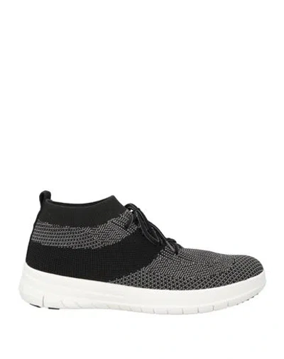 Fitflop Man Sneakers Black Size 9 Textile Fibers