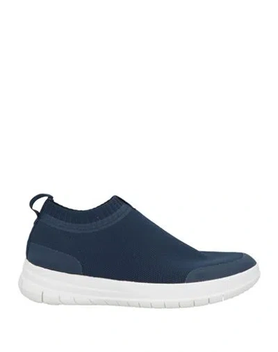 Fitflop Man Sneakers Navy Size 9 Textile Fibers