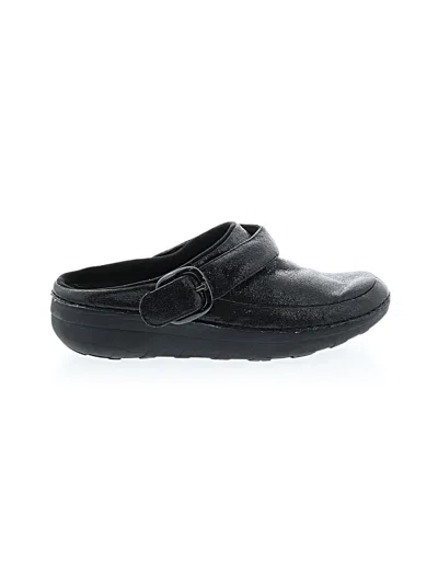 Pre-owned Fitflop Mule/clog In Black