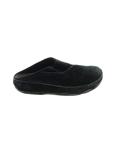 Pre-owned Fitflop Mule/clog In Black