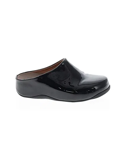 Pre-owned Fitflop Mule/clog In Black