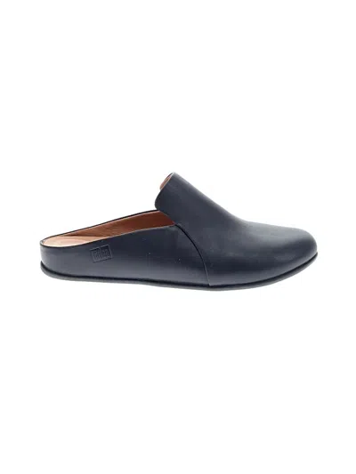 Pre-owned Fitflop Mule/clog In Blue