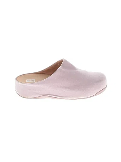 Pre-owned Fitflop Mule/clog In Pink