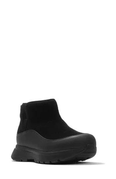 Fitflop Neo-d-hyker Leather Bootie In Black
