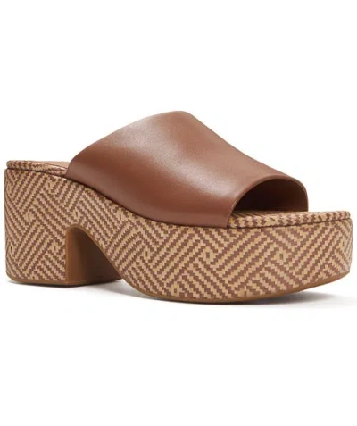 Fitflop Platfforms Graphic-wea Slides In Brown