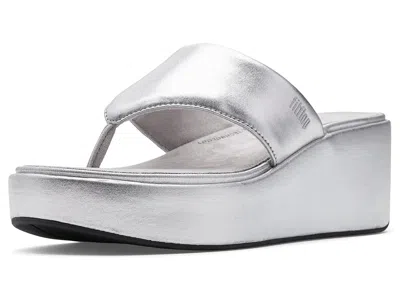 Fitflop Platfforms Wedge Toe-post Sandals In Multi