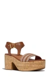 Fitflop Platform Sandal In Brown